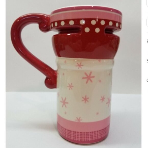 Christmas Holiday Mug – 80% Nice 20% Naughty 100% Merry Christmas Ceramic Cup - Picture 4 of 8